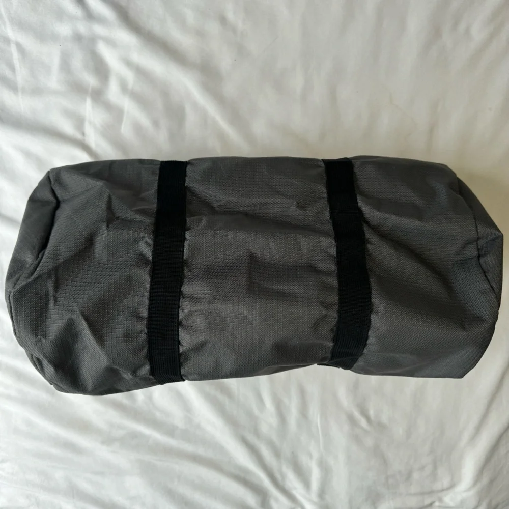 Light Grey Duffle Weekender / Gym / Sport Bag BLOOMINGDALES
